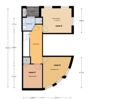 21m2 room in affitto per 719.5€/mese a Rederijkerstraat, The Hague