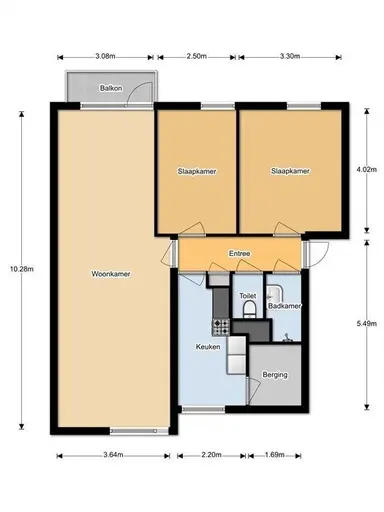 90μ² apartment προς ενοικίαση για 1130€/μήνα σε Laaghuissingel, Venlo