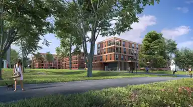 45m2 apartment à louer pour 1045€/mois à Merkatplantsoen 20A-11, Maastricht