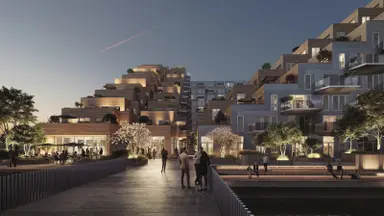 39m2 studio à louer pour 1182€/mois à Haringbuisdijk, Amsterdam