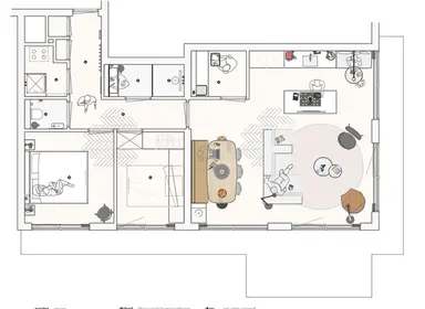 76m2 apartment to rent for 3500€/month in Baan, Rotterdam