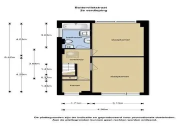 84m2 apartment in affitto per 1995€/mese a Buttervlietstraat, Rotterdam