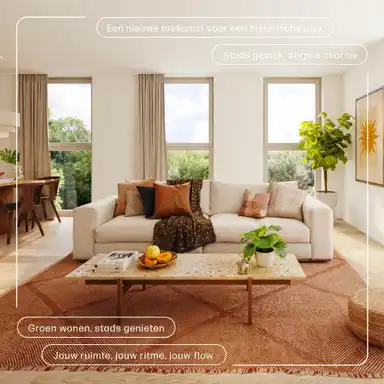 71μ² apartment προς ενοικίαση για 1228€/μήνα σε Johan David Zocherstraat 21, Voorburg