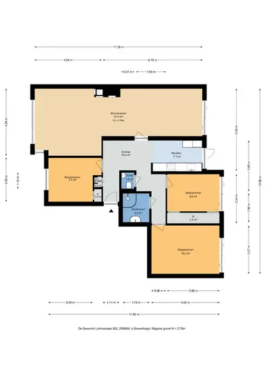 112m2 apartment à louer pour 2950€/mois à De Savornin Lohmanlaan 25, The Hague