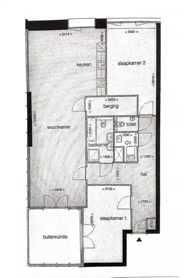 127m2 apartment à louer pour 1562€/mois à Brouwersweg, Maastricht