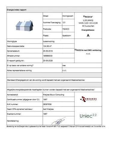 120m2 house to rent for 1265€/month in Honingzwam 121, Apeldoorn