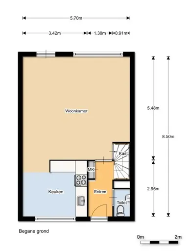 81m2 house to rent for 1115€/month in Reeënspoor 85, Zeewolde