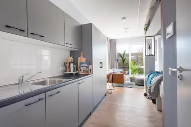 23m2 studio te huur voor 1599€/maand in Dalsteindreef, Diemen