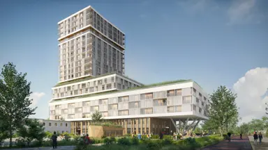 43m2 studio te huur voor 1345€/maand in Heathrowstraat 110, Amsterdam