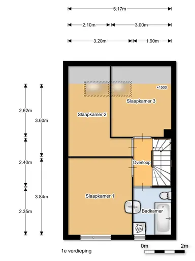 88m2 house to rent for 1105€/month in Blekersweg, Heerde