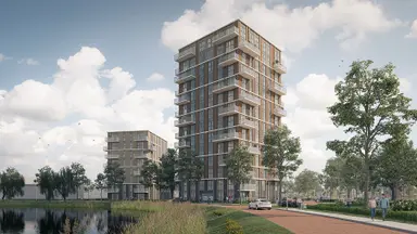 76m2 apartment à louer pour 1370€/mois à Parklaan 36, Rijswijk