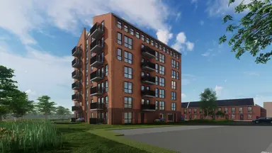 68m2 apartment to rent for 1375€/month in Dommelstraat 65, Deventer