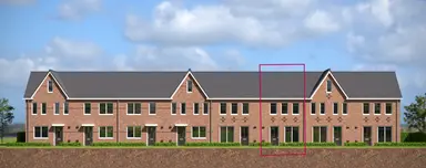 109m2 house te huur voor 926.48€/maand in De Luwte 55, Dronten