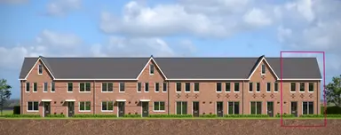 109m2 house to rent for 926.48€/month in De Luwte 51, Dronten