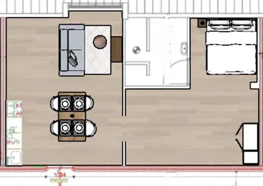 50m2 apartment to rent for 1137€/month in Beekstraat 29, Weert
