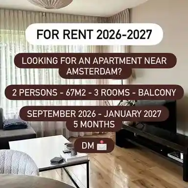 67μ² apartment προς ενοικίαση για 1250€/μήνα σε Badhoevedorp