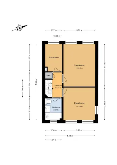 107m2 house te huur voor 3250€/maand in Van 't Hoffstraat, Haarlem