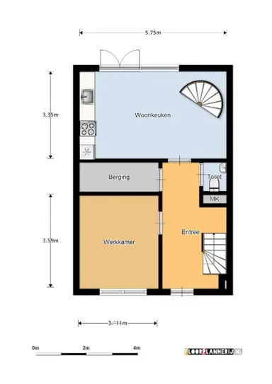 134m2 house te huur voor 1395€/maand in Warnaarslaan 19, The Hague