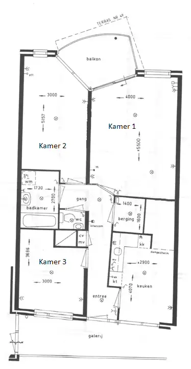 15m2 room to rent for 620€/month in Laan van Vlaanderen, Amsterdam