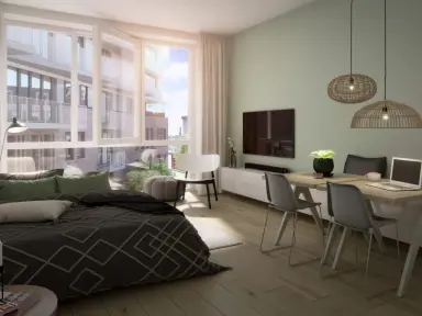 25m2 studio to rent for 975€/month in Treilerweg, The Hague