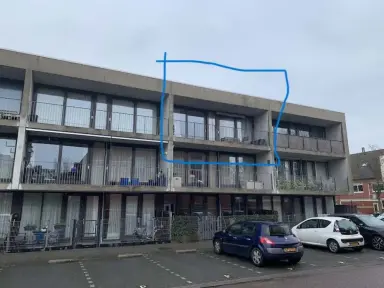 71m2 Appartamento in affitto per 995€/mese a Veldvliegerweg, Zaandam