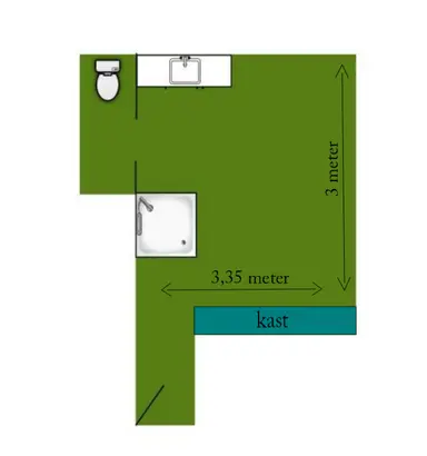 15m2 monolocale in affitto per 500€/mese a Hermannus Elconiusstraat, Utrecht