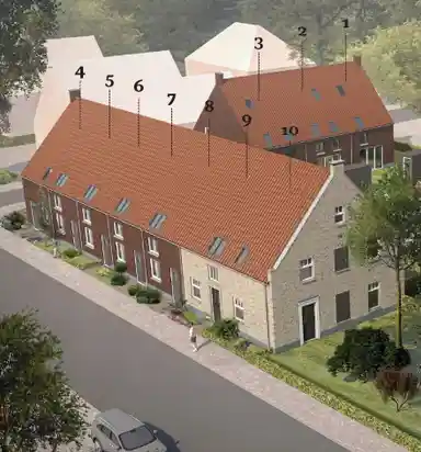 86m2 house to rent for 1350€/month in Molenlaan 1, Sommelsdijk