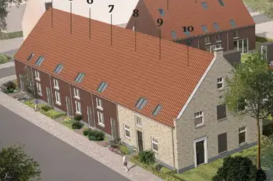 86m2 house to rent for 1350€/month in Molenlaan, Sommelsdijk