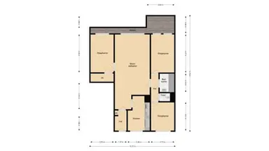 90μ² Διαμέρισμα προς ενοικίαση για 990€/μήνα σε Jonkerbos, Zoetermeer