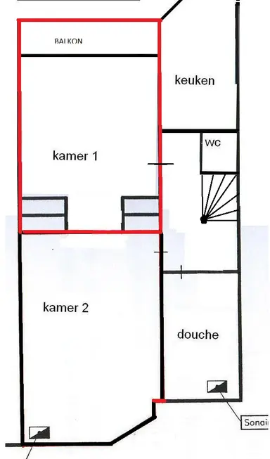20μ² Δωμάτιο προς ενοικίαση για 475€/μήνα σε Haagweg, Rijswijk