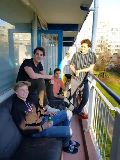 11μ² Δωμάτιο προς ενοικίαση για 452€/μήνα σε Menno ter Braaklaan, Delft