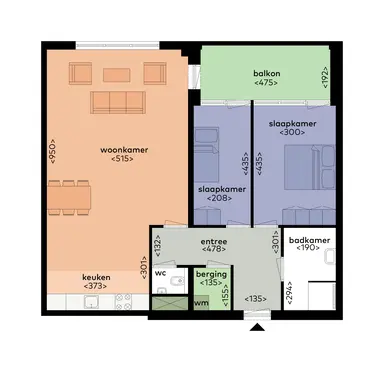 87m2 Appartement à louer pour 1528€/mois à Vesta 25, Purmerend