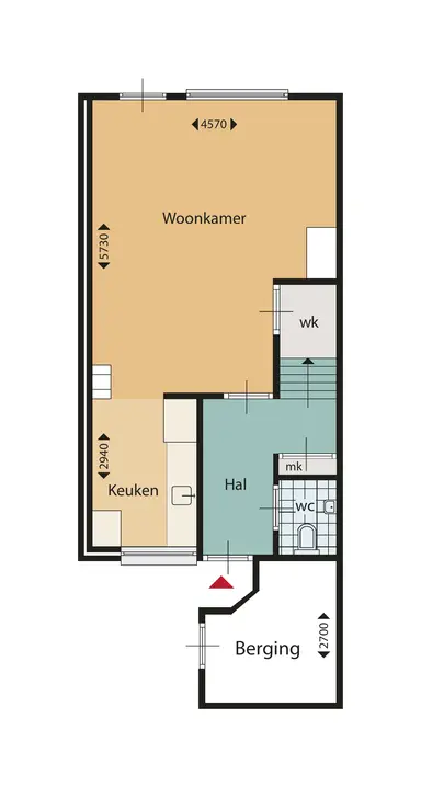 75m2 house to rent for 1290€/month in Librije 52, Capelle aan den IJssel