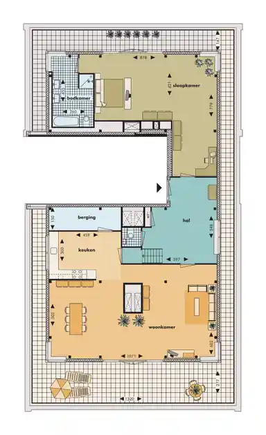 192μ² Διαμέρισμα προς ενοικίαση για 1925€/μήνα σε Nieuw Vennep