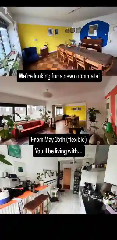 18m2 room to rent for 850€/month in Rochussenstraat, Rotterdam