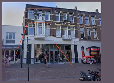 65m2 Appartement à louer pour 1389€/mois à Utrechtsestraat, Amersfoort