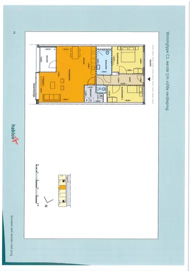 90m2 Appartement à louer pour 932€/mois à P.C. Hooftplein 119, Harderwijk