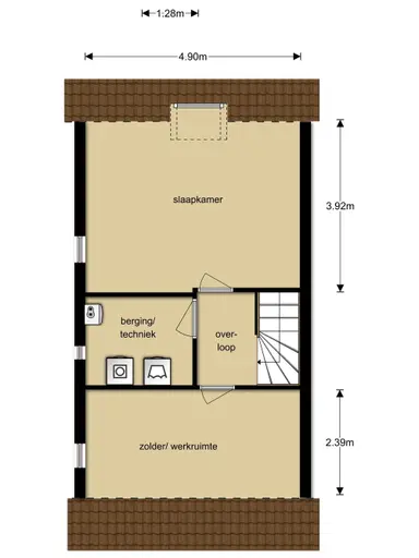 174m2 house to rent for 1650€/month in Roomsterweg 5p, Leek