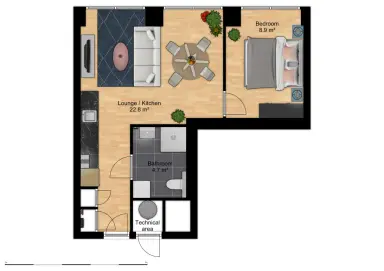 40m2 Appartement te huur voor 1637€/maand in Jan van Galenstraat 580, Amsterdam