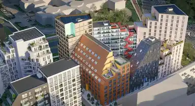 17m2 studio à louer pour 875€/mois à Gaudikade, Hoofddorp