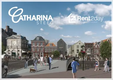 45m2 studio à louer pour 1075€/mois à Aalmarkt, Leiden