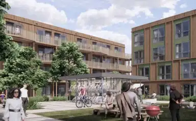 40m2 studio to rent for 748.57€/month in Poelenburg 810, Zaandam