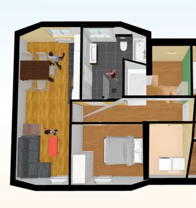 41m2 monolocale in affitto per 1500€/mese a Gasthuisstraat 5311, Hedel