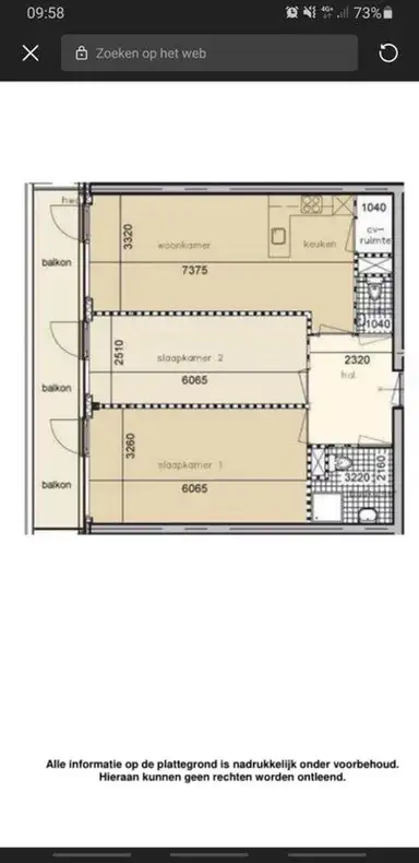 72m2 apartment to rent for 1077€/month in Chicagostraat, The Hague