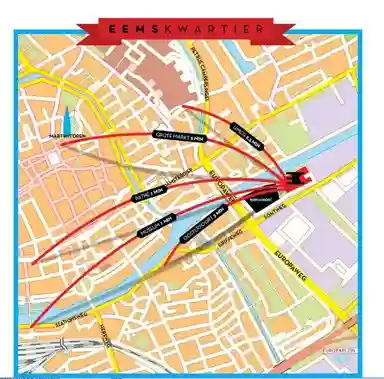 42m2 flat te huur voor 1043€/maand in De Kaai, Groningen