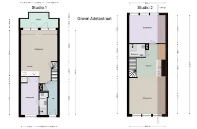 0m2 monolocale in affitto per 1500€/mese a Gravin Adélastraat, Rotterdam