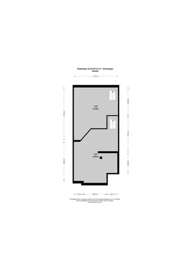 50m2 Appartement à louer pour 1670€/mois à Boterdiep 22b, Groningen