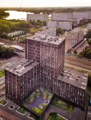 43m2 studio to rent for 1127€/month in Jan van Galenstraat 962, Amsterdam