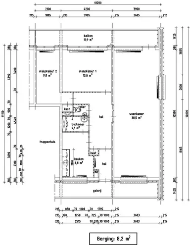 81m2 Appartamento in affitto per 931.74€/mese a Gerrit Pietersz Blankmanstraat 144, Den Helder