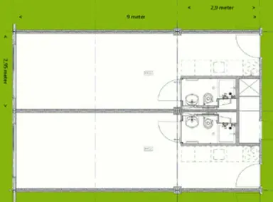 36m2 studio te huur voor 1586€/maand in Markelerbergpad, Amsterdam